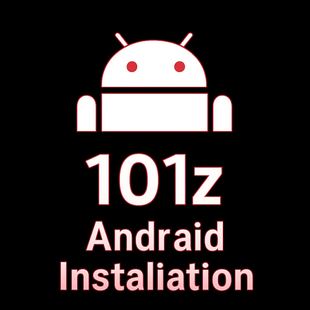 Icon representing 101z Android Installation guide.