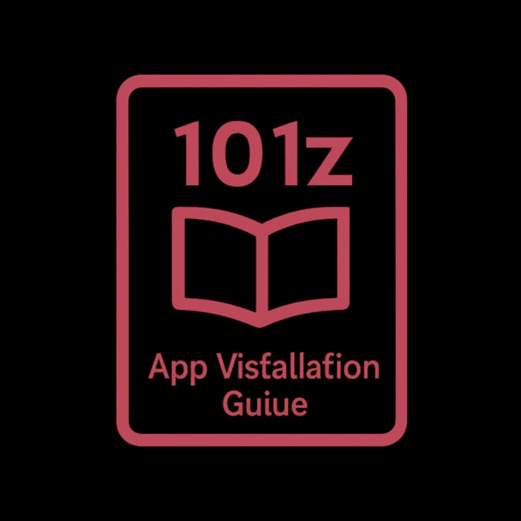 A professional badge representing the 101z App Installation Guide with the text '101z' prominently featured.