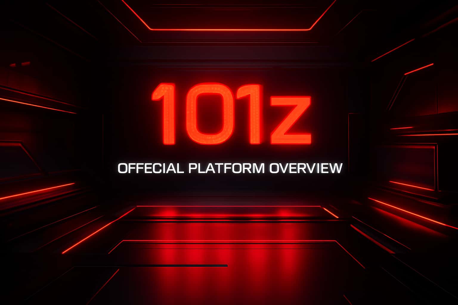 Futuristic platform background