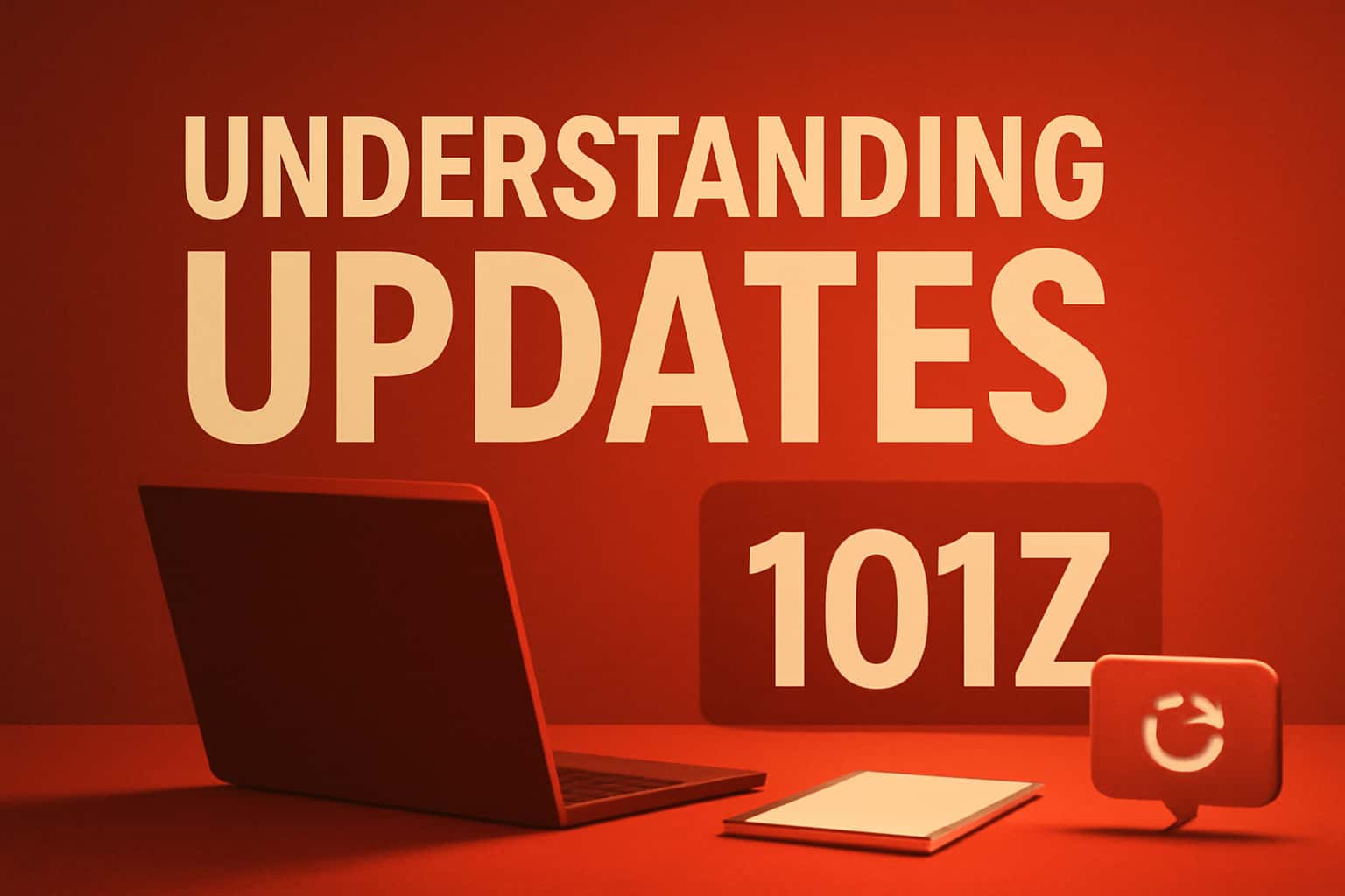 Informative scene illustrating the concept of 101z updates.