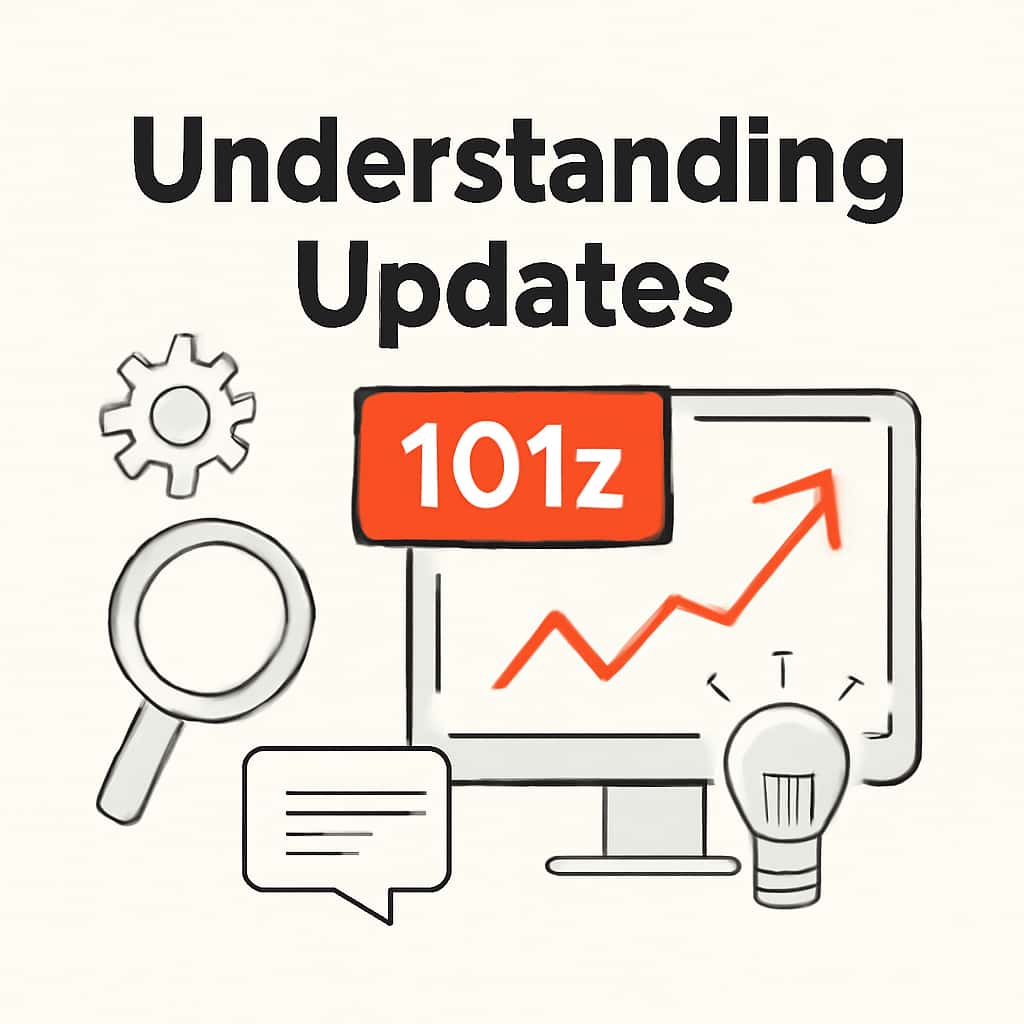 Diagram illustrating key features of 101z updates.